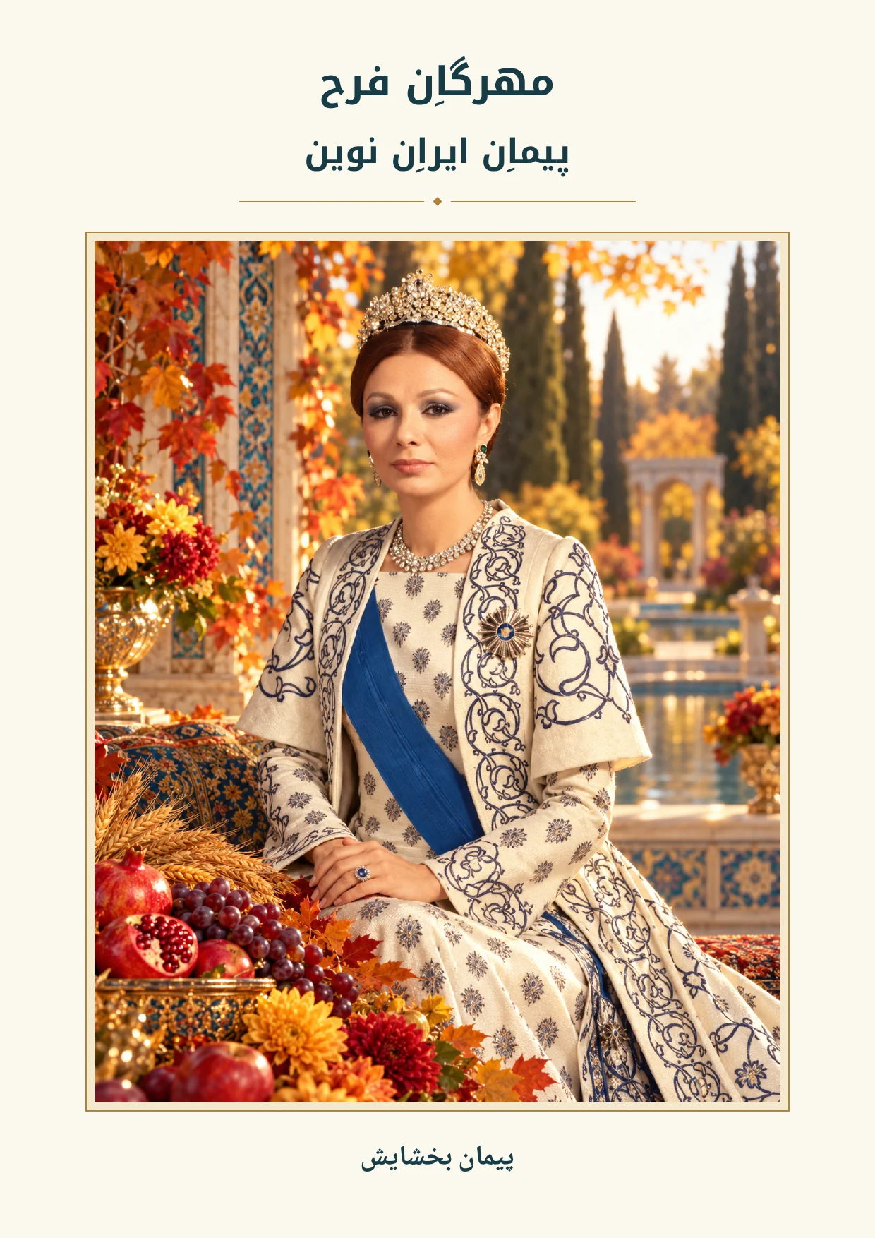 Cover of Farah’s Mehregan: A Covenant for a New Iran